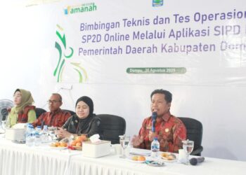 Pemkab Dompu Gelar Bimtek SP2D Online Melalui Aplikasi SIPD
